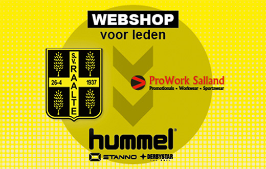 Webshop leden SV Raalte