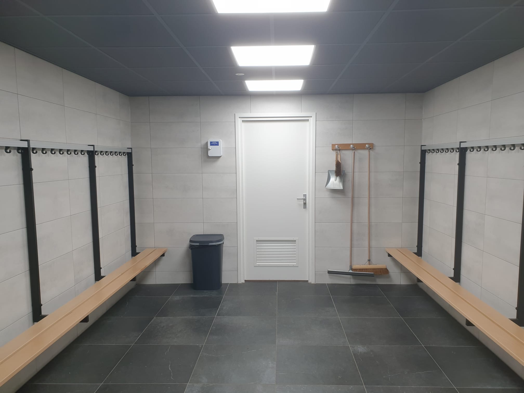 Renovatie kleedkamers afgerond